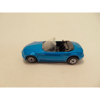 Bmw Z3 cabrio 1:64 Maisto blauw