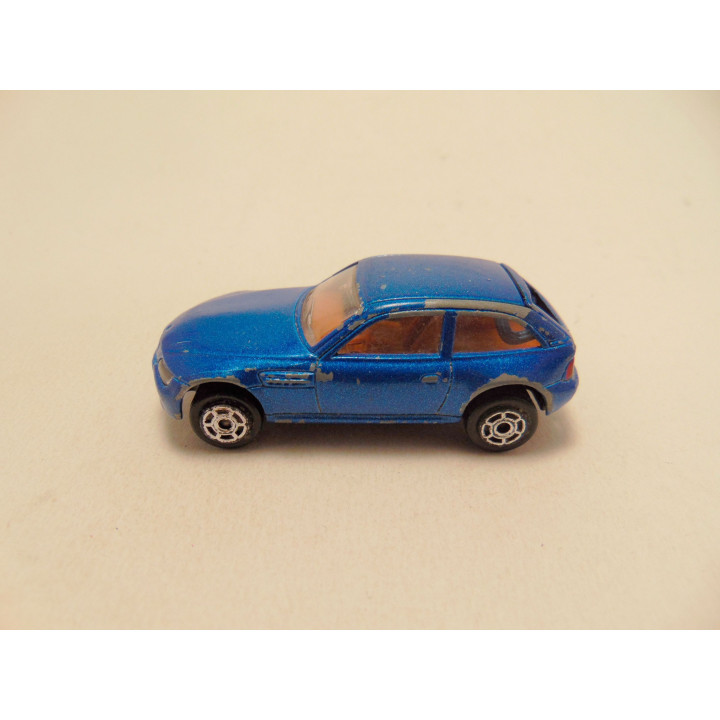 Bmw Z3 Coupe 1:67 Majorette 226S blauw
