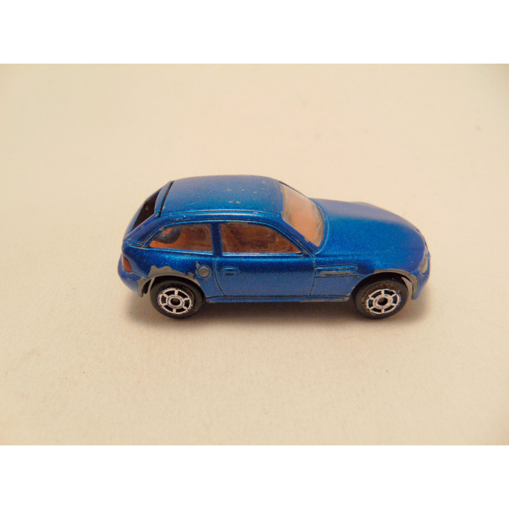 Bmw Z3 Coupe Majorette 1:67 blauw