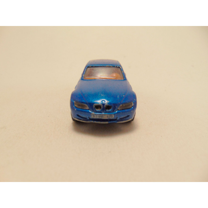 Bmw Z3 Coupe Majorette 1:67 blauw