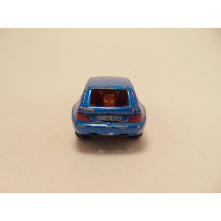 Bmw Z3 Coupe Majorette 1:67 blauw