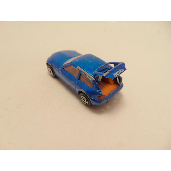 Bmw Z3 Coupe Majorette 1:67 blauw