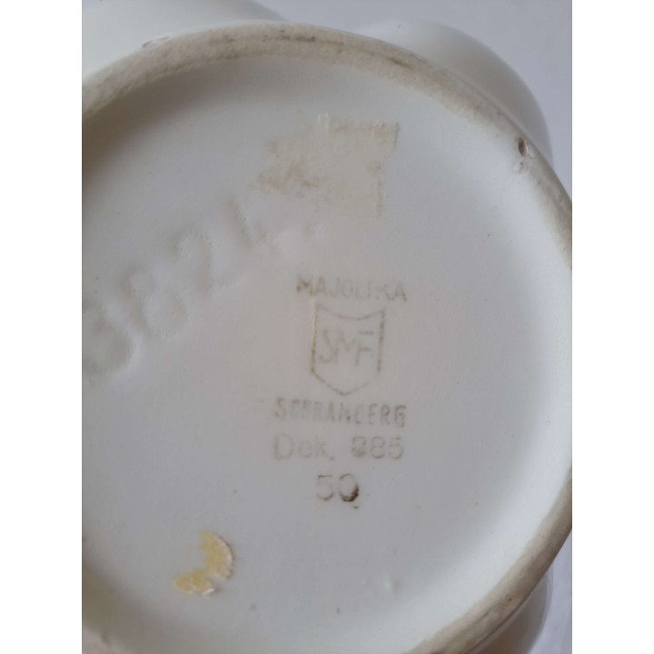 Charming SMF Bonbon Dish | Vintage Majolica Ceramics