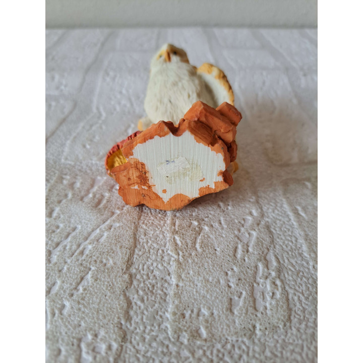 Charming Owl and Mushrooms | Resin Home Decoration