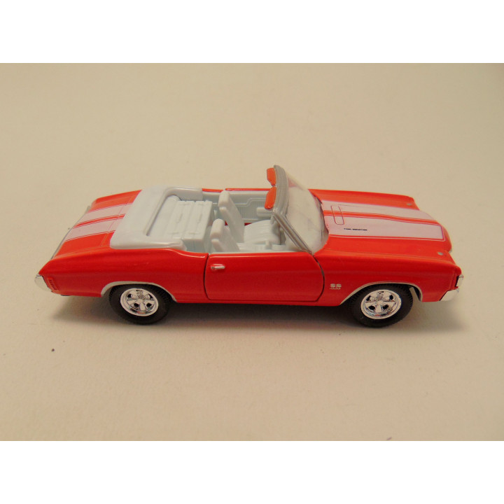 Chevrolet Chevelle SS 454 cabrio 1971 1:34 Welly rood