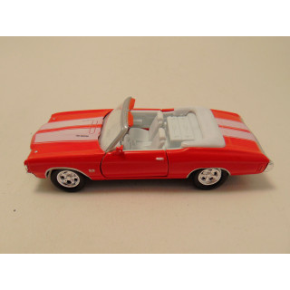 Chevrolet Chevelle SS 454 cabrio 1971 1:34 Welly rood
