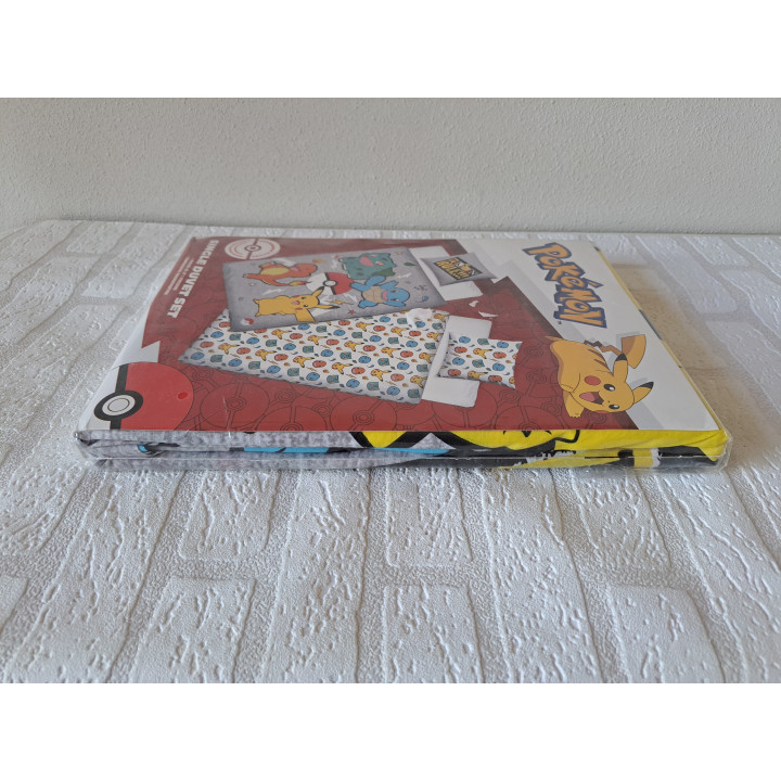 Pokemon Duvet Cover And Pillowcase | Kids Bedroom Textile