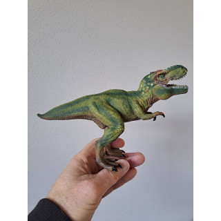 Tyrannosaurus dinosaurus van hard rubber, 24x8x14cm