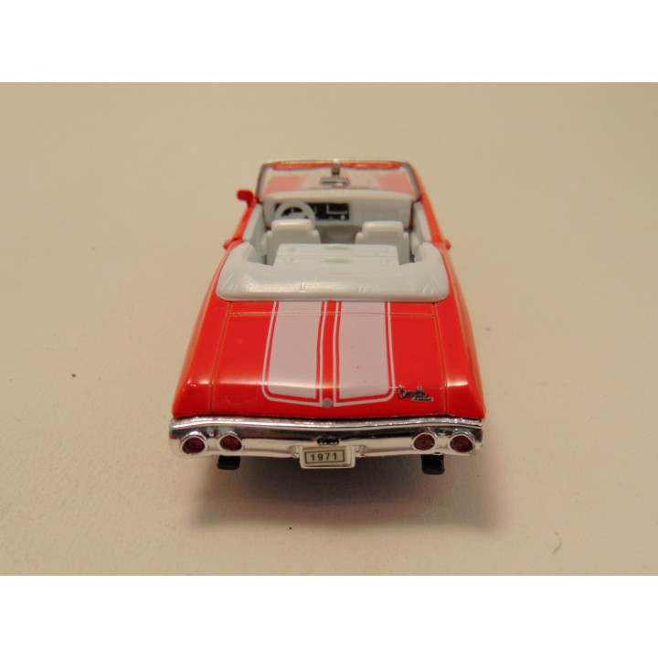 Chevrolet Chevelle SS 454 cabrio 1971 1:34 Welly rood