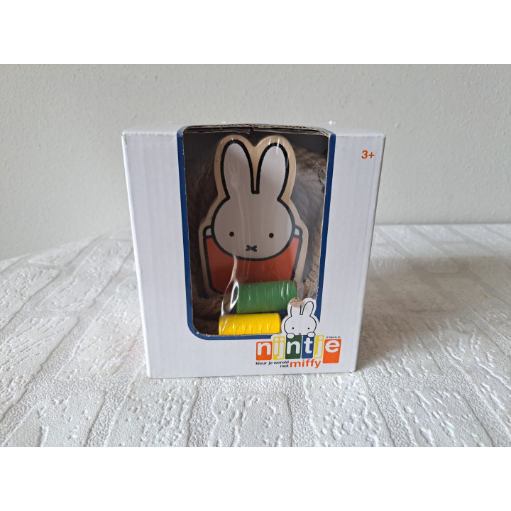 Miffy Wooden Ring Toss Game | Playset For Toddlers
