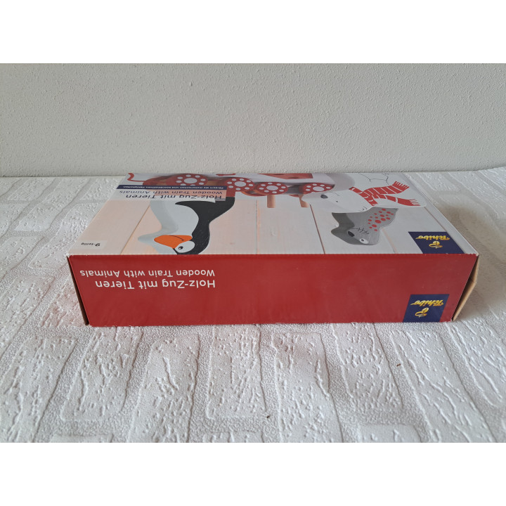 Wooden Train With Animals By Tchibo | Toy For Children