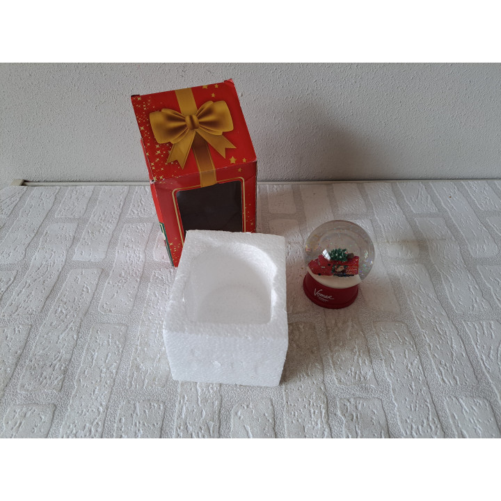 Sneeuwbol Van Kunststof En Glas | Winterse Decoratie