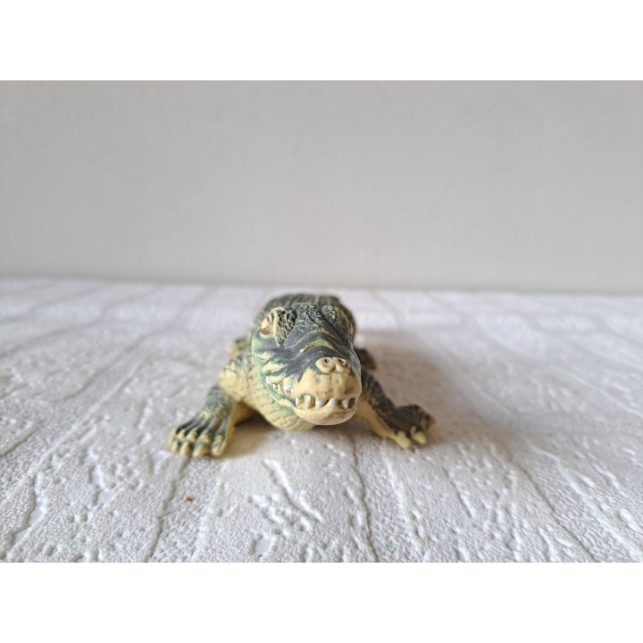 Rubber Alligator Figure 24 Cm | Animal Play Figure