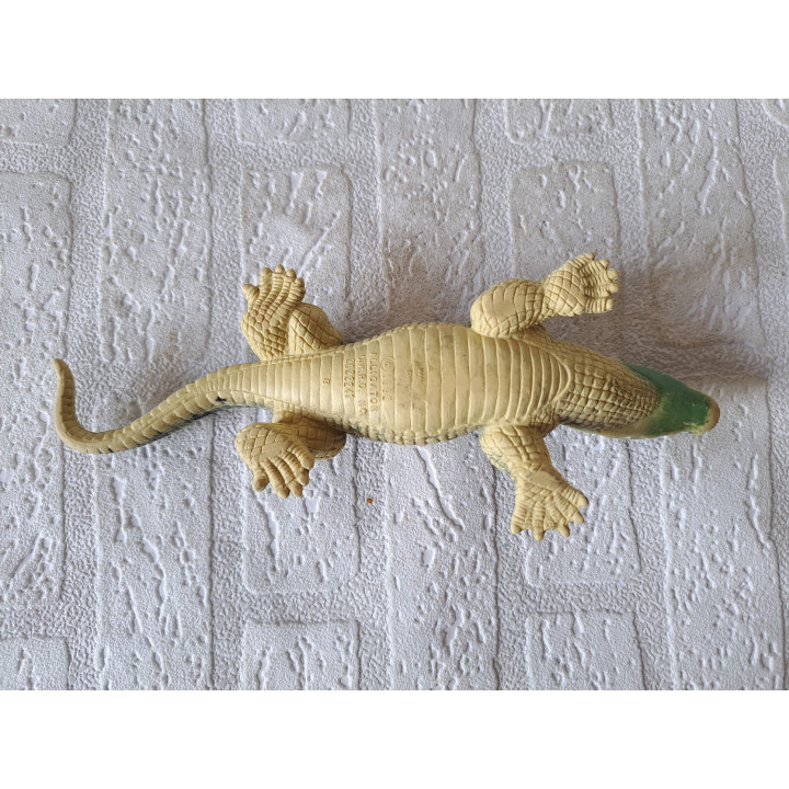 Rubber Alligator Figure 24 Cm | Animal Play Figure