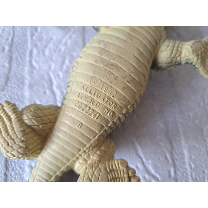 Alligator Figuur Van Rubber 24 Cm | Dieren Speelgoed