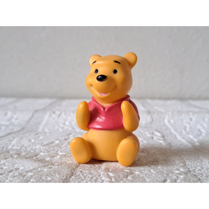 Winnie De Poeh Figuur | Disney Beer Van Hard Rubber