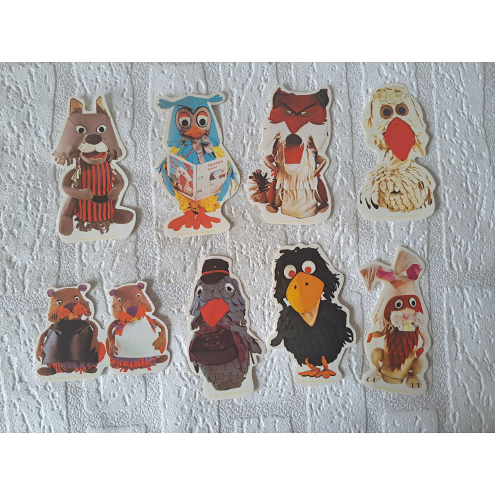 De Fabeltjeskrant Sticker Set | Dutch TV Nostalgia