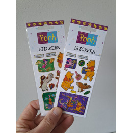 Set van 2 stuks Winnie de Poeh stickers, Disney B6.5xH18cm