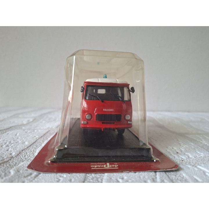 Peugeot J7 VSAB 1980 Franse Brandweer Modelauto 1:43
