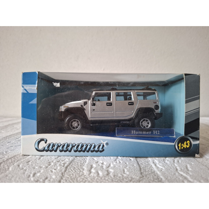 Hummer H2 Sunroof Silver 1:43 Cararama SUV Model