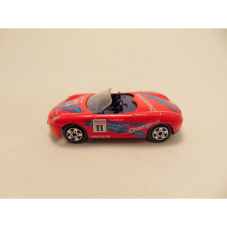 Porsche Boxster Rally Track killer Majorette rood