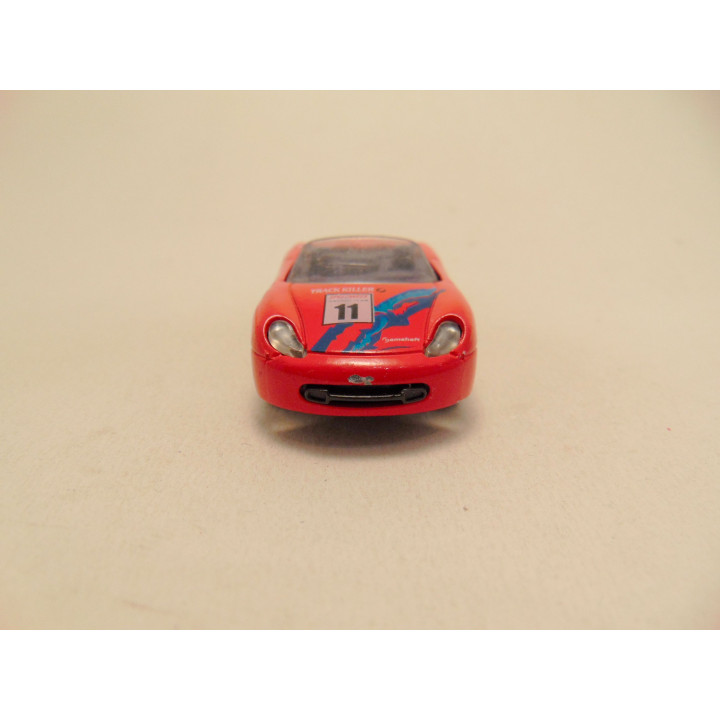 Porsche Boxster Rally Track killer Majorette rood