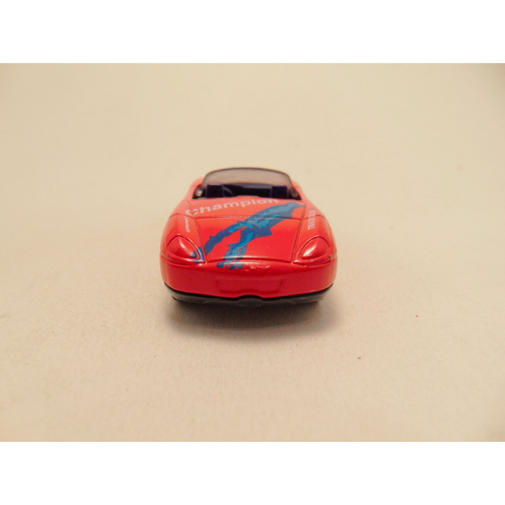 Porsche Boxster Rally Track killer Majorette rood