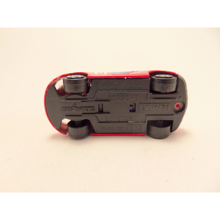 Porsche Boxster Rally Track killer Majorette rood