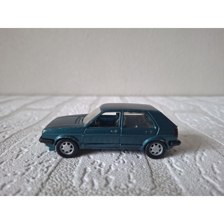 Volkswagen Golf Mk2 1:43 Schabak Groenblauw