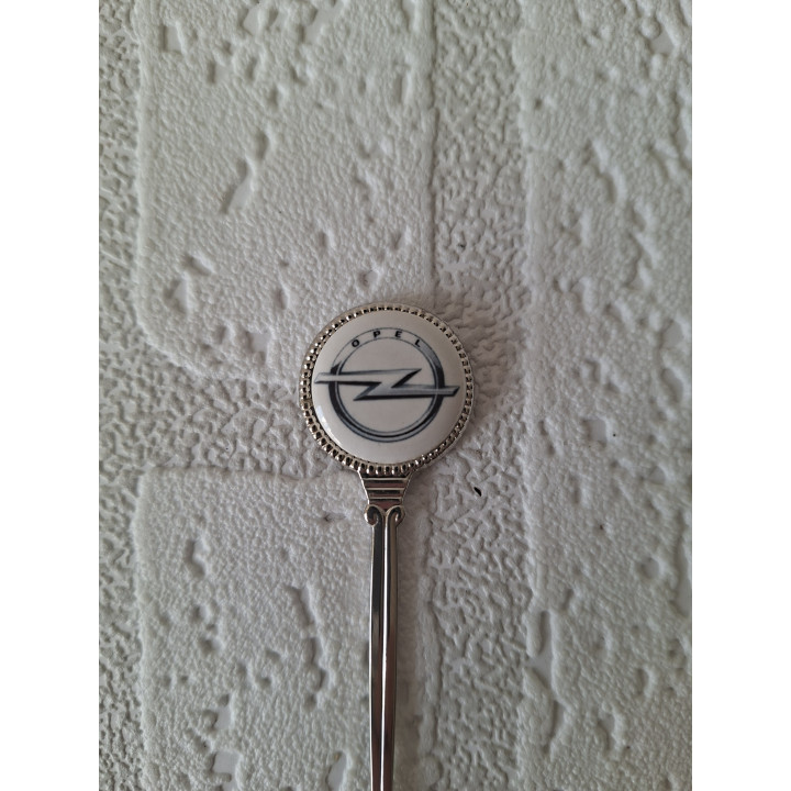Opel Logo Teaspoon Metal and Porcelain 11.5cm | Speelgoed en Verzamel