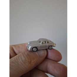 Porsche 356A Coupé Silver 1:87 High Speed Metal