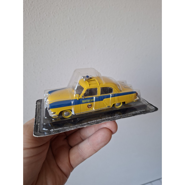 GAZ-21 Volga Politie USSR 1:43 DeAgostini RS02