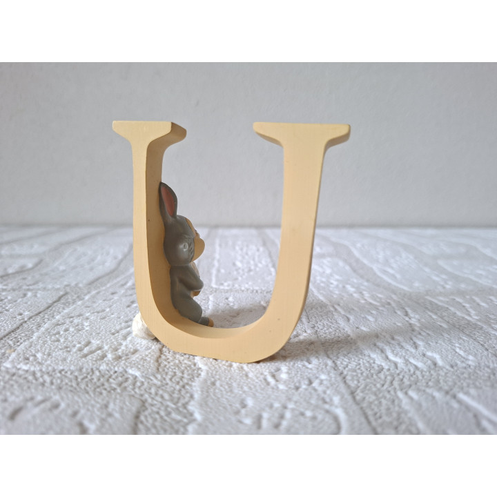 Disney Thumper Alphabet Figurine U Enesco