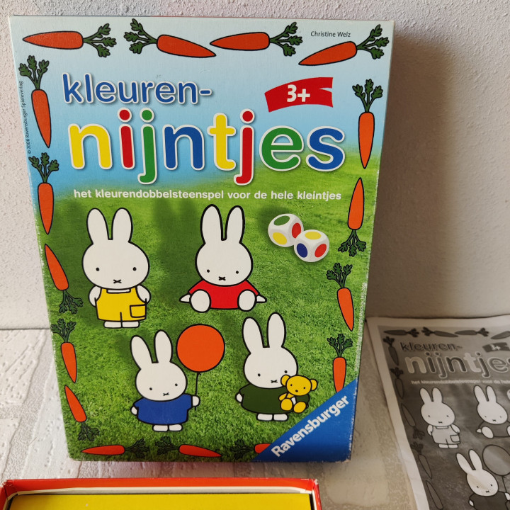 Miffy Colour Matching Game By Ravensburger | Ages 3+