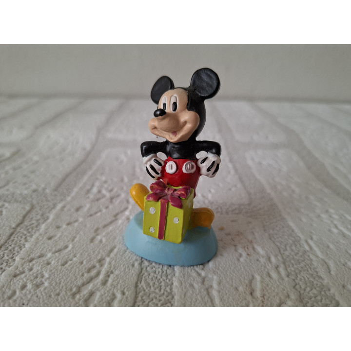 Mickey Mouse Cadeau Beeldje Disney Kunstras 6,5cm