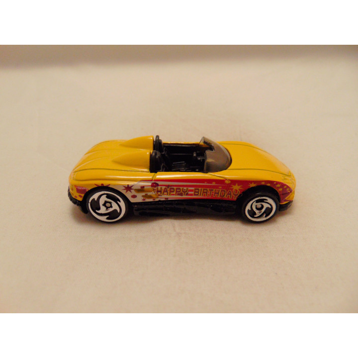 Max Steel MX 48 Turbo Happy Birthday 5 Pack Hot wheels 2002 geel