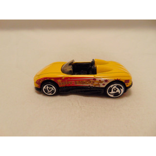 Max Steel MX 48 Turbo Happy Birthday 5 Pack Hot wheels 2002 geel