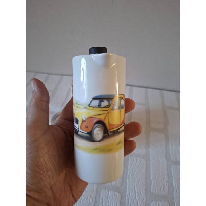 Citroën 2CV Menage Set Olie Azijn Zout Peper Wit Qdo
