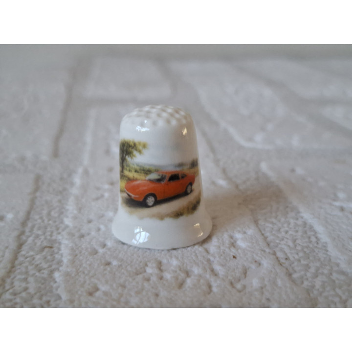 Opel GT 1968 Thimble Porcelain Red