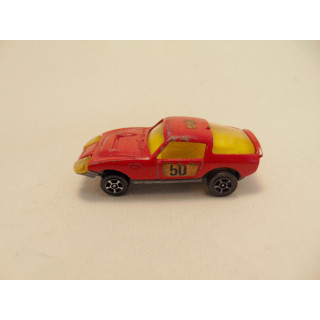 Austin Healey Le Mans sprite Corgi 1:64 rood-geel