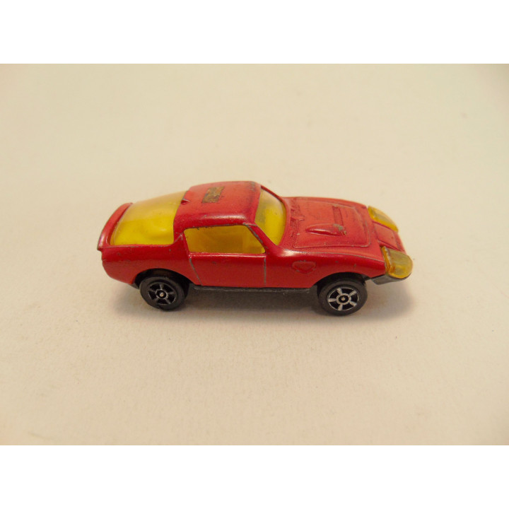 Austin Healey Le Mans sprite Corgi 1:64 rood-geel