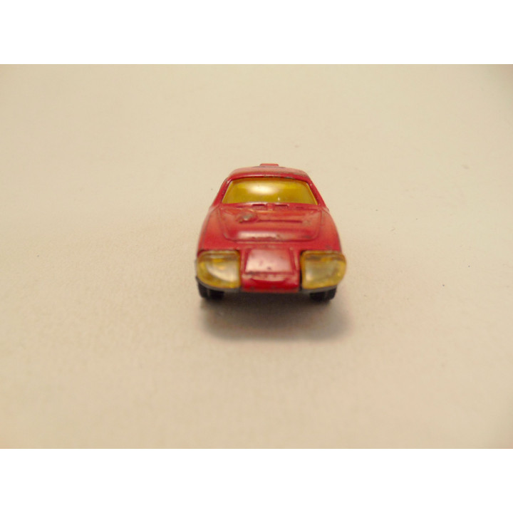 Austin Healey Le Mans sprite Corgi 1:64 rood-geel