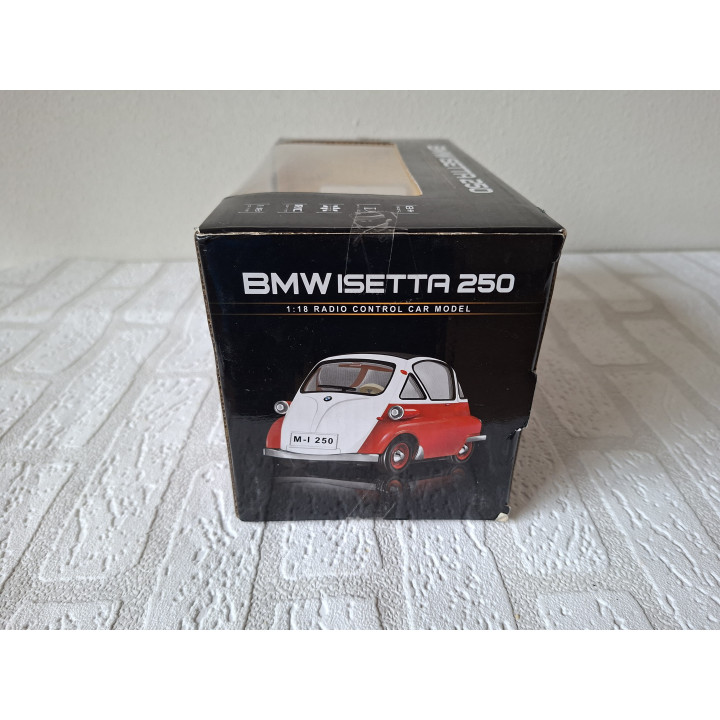 BMW Isetta 250 1:18 RC Radiografisch Bestuurbaar met Verlichting
