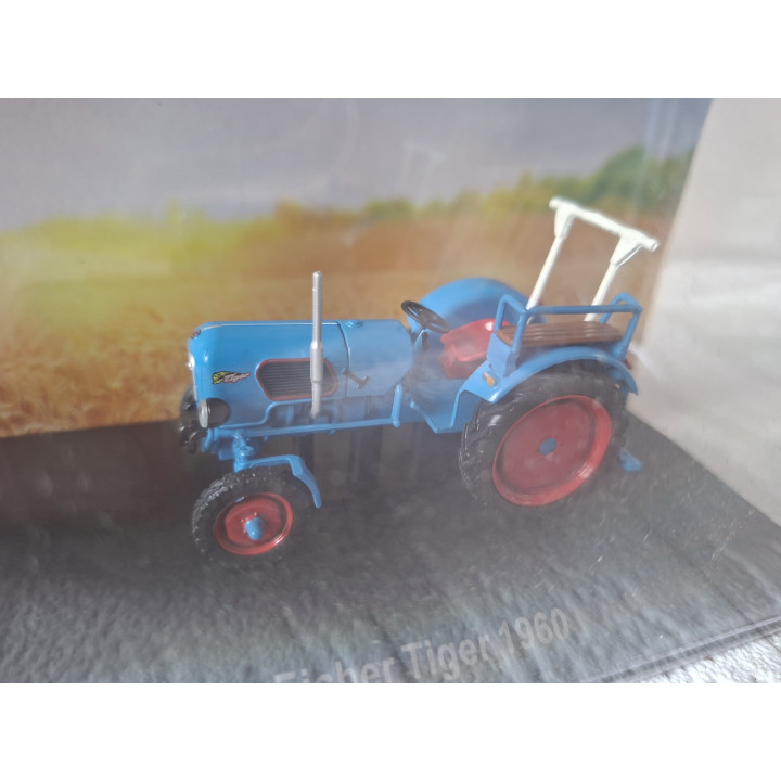 Eicher Tiger Tractor 1:43 Hachette Collections | Met Displaybox