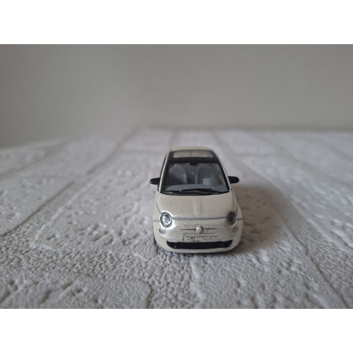 Norev Fiat 500 with sunroof 1:43 scale model car