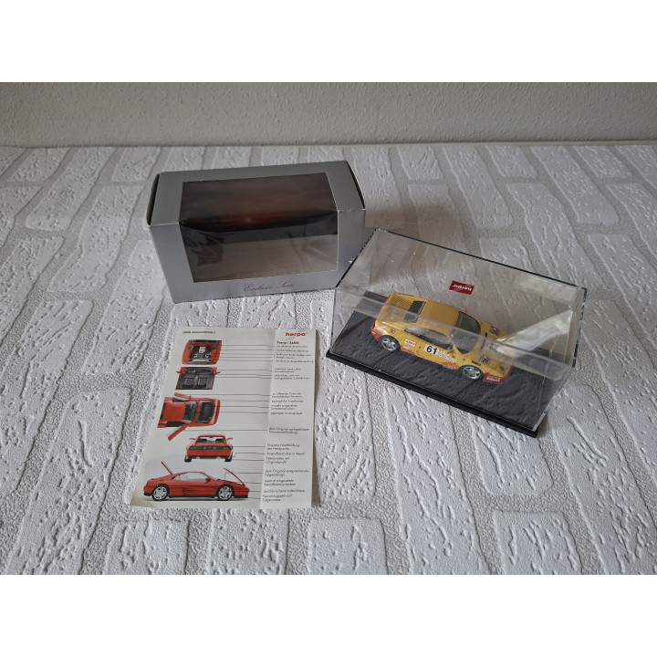 Ferrari 348 tb Challenge 61 Klaus Greif 1:43 Herpa 181358