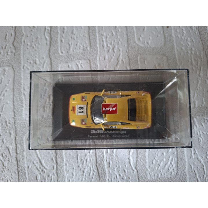 Ferrari 348 tb Challenge 61 Klaus Greif 1:43 Herpa 181358