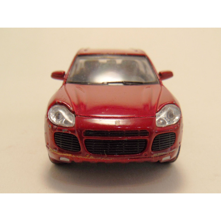 Porsche Cayenne Turbo 1:36 Welly roodbruin
