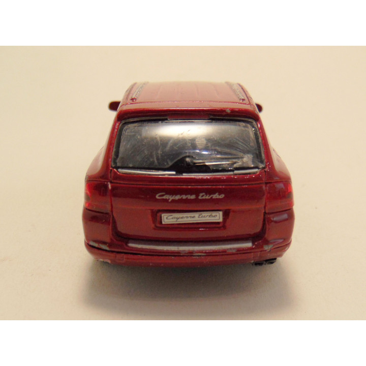 Porsche Cayenne Turbo 1:36 Welly roodbruin
