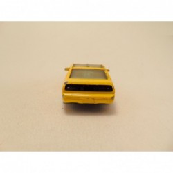 Nissan 300ZX 1990 Matchbox MB219 geel 7x3x2cm - modelauto